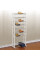 Полиця для взуття Amazing Shoe Rack на 30 пар оганайзер для взуття білий