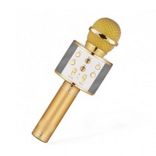 Бездротовий караоке-мікрофон WSTER WS-858 Bluetooth USB AUX FM