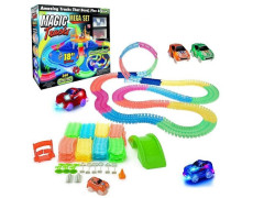 Дитячий трек-конструктор, що світиться, Magic Tracks 360 деталей