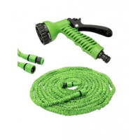 Шланг садовий для поливання Magic Hose зелений саморозтягувальний 22,5 м