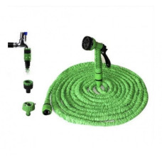 Розтяжний поливальний шланг Magic Hose довжиною 75 метрів з розпилювачем