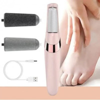 Електрична пемза для ніг Wanhengda Pedi Electronic рожева портативна