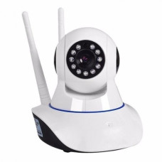 Бездротова IP-смарт-камера YooSee з панорамним оглядом Wi-Fi Q5 White