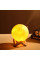 Зволожувач повітря Humidifier 3D Moon Lamp Light Diffuser у формі місяця