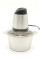 Блендер MIXER STAINLESS COOKING Блискавка метал подрібнювач для м'яса овочів і фруктів 2 л