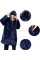 Плед толстовка двостороння халат з капюшоном і рукавами Blanket Huggle Hoodie