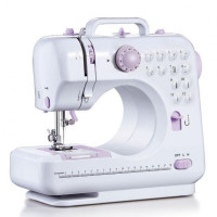 Швейна машинка портативна Household Sewing Machine FHSM-505 з оверлоком від батарейок