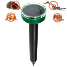 Відлякувач гризунів кротів і комах Garden Pro EL-1087 ультразвуковий на сонячній батареї