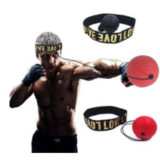 Тренажер для боксу Kronos Fight Ball Файт Бол м'ячик на гумці
