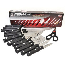 Універсальний професійний набір кухонних ножів 13 одиниць Miracle Blade Knife Set