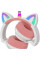 Навушники дитячі Ear STN-27 Cat LED Єдиноріг + котячі вушка з підсвіткою Bluetooth