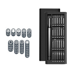 Набір магнітних багатофункціональних викруток у футлярі Torx Hex Precision DIY, 25 в 1