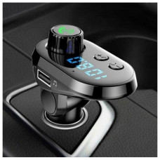 ФМ трансмітер автомобільний Q15-BT BLUETOOTH модулятор (Type-C/V8/Light) HZ