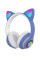Бездротові Bluetooth навушники з підсвічуванням CAT Headset VZV-23M та котячими вушками
