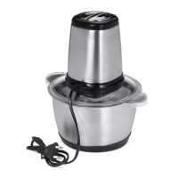 Блендер-подрібнювач металевий Kitchen Expert Food Processor 2L TS016 2,0 літра 2 швидкості 4 леза