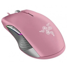 Комп'ютерна провідна ігрова миша Lancehead Tournament Edition Pink з підсвічуванням