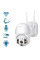 Вулична камера відеоспостереження PTZ WiFi Outdoor Camera ICSEE 5MP біла