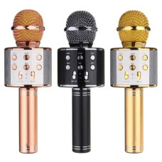Бездротовий мікрофон Wster WS-858 мікрофон для караоке з Bluetooth
