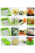 Овочерізка Nicer Dicer Plus Салатовий Найсер Дайсер Плюс