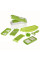 Овочерізка Nicer Dicer Plus Салатовий Найсер Дайсер Плюс