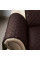 Двостороння стьобана накидка на крісло Couch Coat в коричнево-молочна