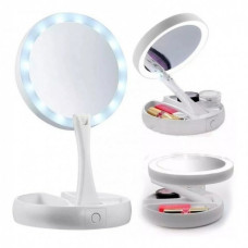Косметичне настільне дзеркало My Fold Away з LED-підсвічуванням
