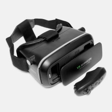 VR Shinecon G10 окуляри віртуальної реальності для смартфонів з великим екраном, у комплекті з пультом