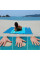 Пляжний килимок-покривало Beach Mat 200x150 см із захистом від піску Синя