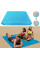 Пляжний килимок-покривало Beach Mat 200x150 см із захистом від піску Синя
