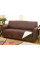 Двостороннє покривало для дивану Couch Coat молочно-коричнева
