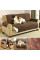 Двостороннє покривало для дивану Couch Coat молочно-коричнева