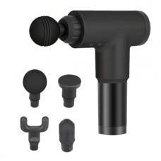 Портативний ручний масажер Fascial Gun HG-320 для тіла