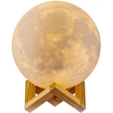 Нічник 3D акумуляторний Місяць Світильник 5 режимів 5 кольорів USB 3D Moon Touch