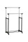 Стійка для одягу та взуття Double Pole Clothes Horse телескопічна вішалка