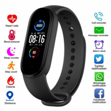 Розумний браслет Band M5 Band Watch крокомір, фітнес браслет, чорні, контроль сну