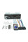 Автомобільна стереосистема Podofo JSD 520, 1DIN, AUX, USB, автомагнітола Bluetooth, 4х60W, чорна