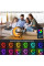 Настільна Смарт лампа-нічник RGB 10W HappyLight WS-1816 G-Smart Light Sound Machine 15W White