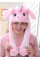 Шапка "Єдиноріг Pikachu with LED" з Вушками, що світяться, — БІЛА