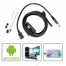Ендоскопічна камера USB з підсвіткою Endoscope camera 2 meter 7mm для iOS і Android