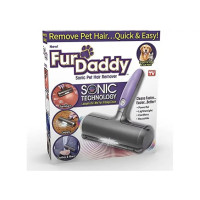 Електрична багаторазова щітка ролик Fur Daddy Sonic для збирання та видалення шерсті тварин