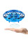 Квадрокоптер міні Літальна тарілка UFO з LED-підсвіткою і системою антистолкнення