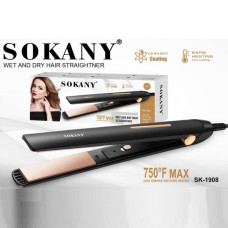 Праска для волосся Sokany SK-1908 з керамічним покриттям