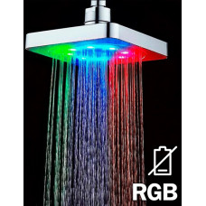Лійка для душу з RGB підсвічуванням LED Shower head
