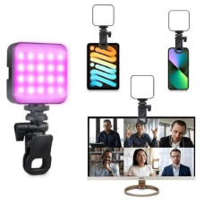 Міні LED RGB-відеосвітло AY-83 з акумулятором і прищіпкою