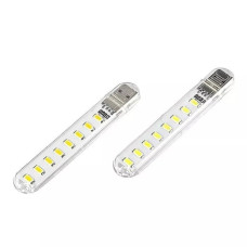 Портативний світильник USB-8LED із 8 білими світлодіодами.