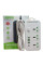Мережевий подовжувач Power Socket J07 на 3 розетки та 4 USB порти
