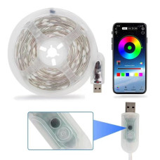 Світлодіодна RGB стрічка LED 10 м із пультом, водонепроникна модель MDX-265