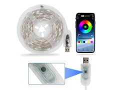 Світлодіодна RGB стрічка LED 10 м із пультом, водонепроникна модель MDX-265