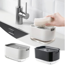 Диспенсер Soap Dispenser Q-4 для мила з тримачем губки