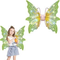 Музичні крила феї Shadow Angel N°5 з LED підсвічуванням, електрична модель